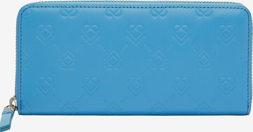 Liebeskind Berlin Wallet in Blue: front