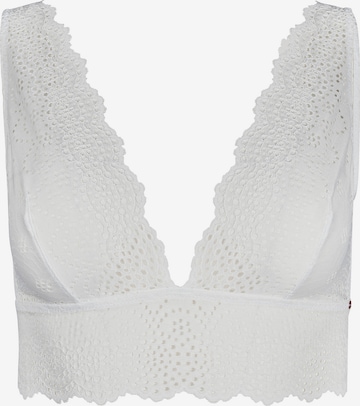 Triangle Soutien-gorge Skiny en blanc : devant