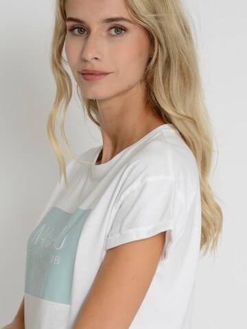 NASSAU Beach Club Shirt ' NB231057 ' in Weiß