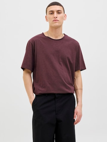 T-Shirt 'Basher' JACK & JONES en violet : devant