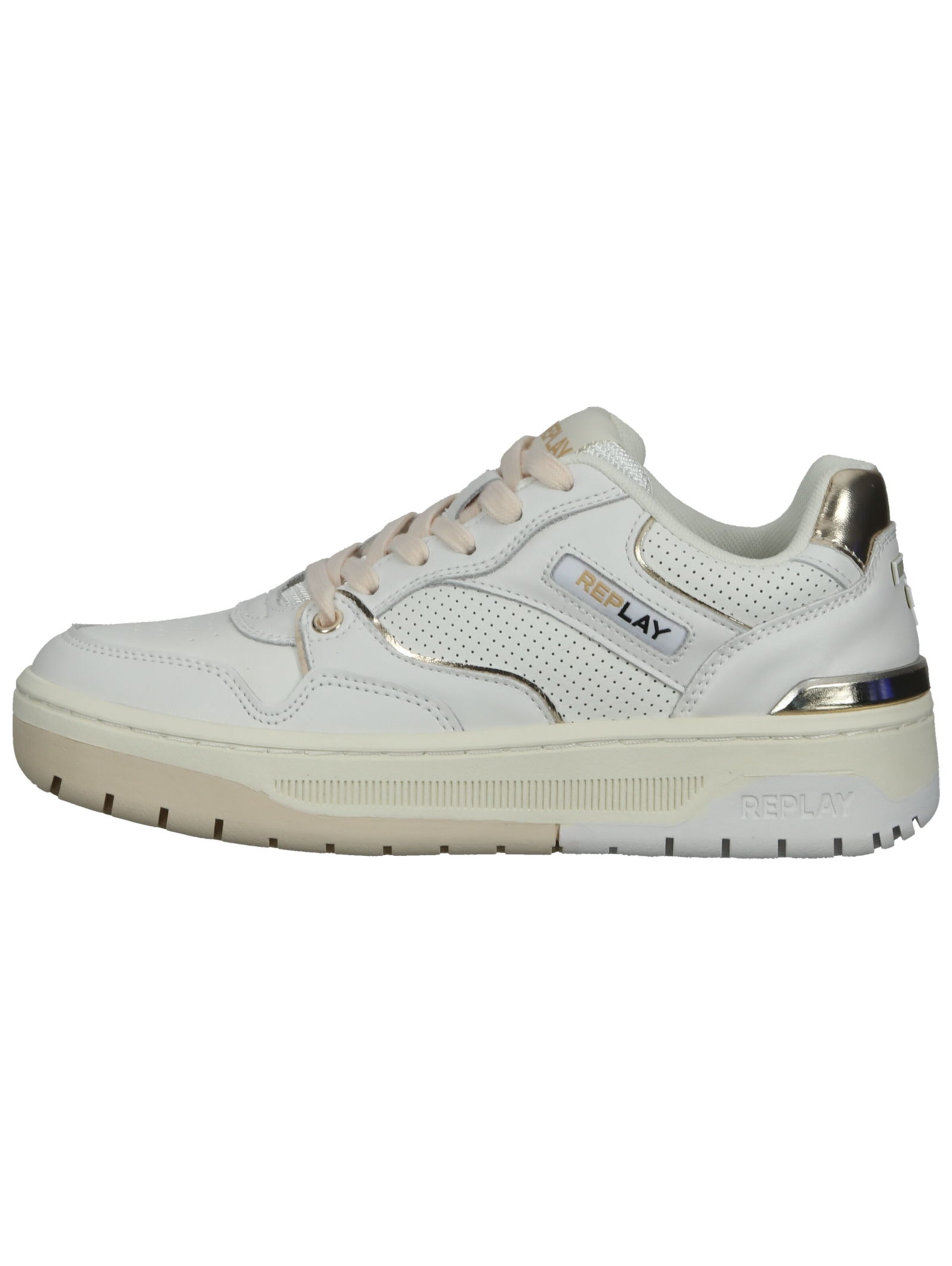 Baskets basses REPLAY en blanc