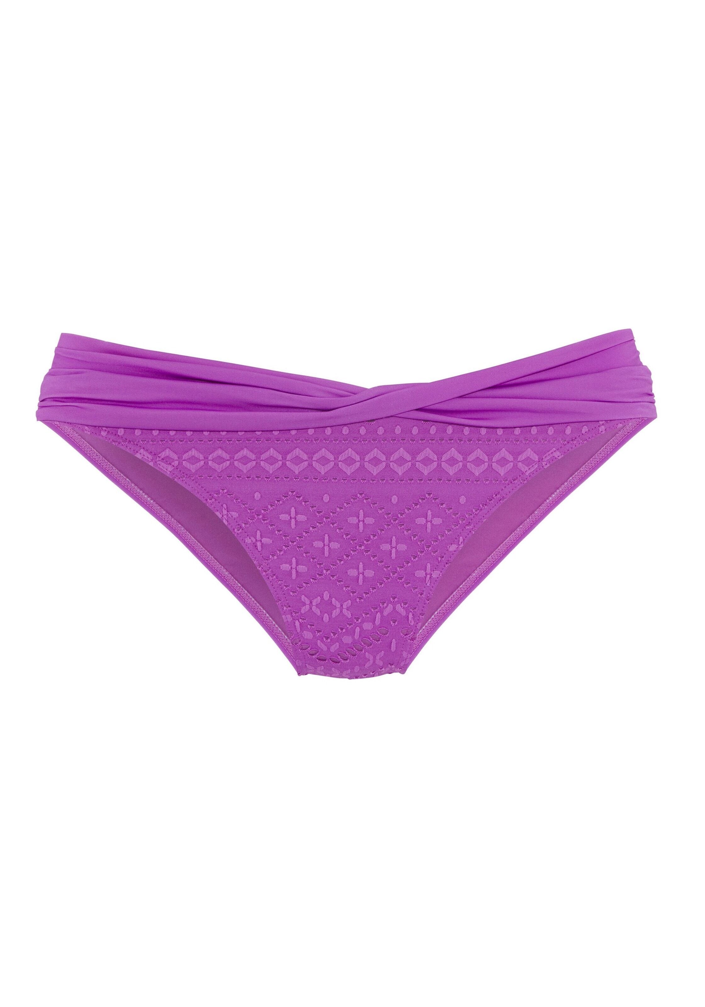 LASCANA - Braga de bikini en lila: frente