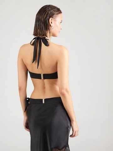 Col haut Hauts de bikini 'BRAID' BOSS en noir