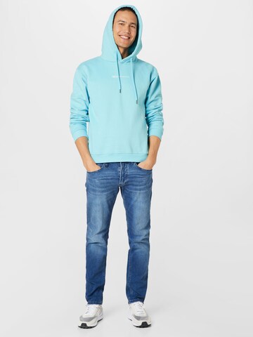 TOM TAILOR DENIM Sweatshirt in Blau