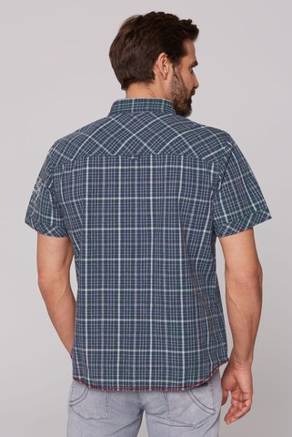 Coupe regular Chemise CAMP DAVID en bleu