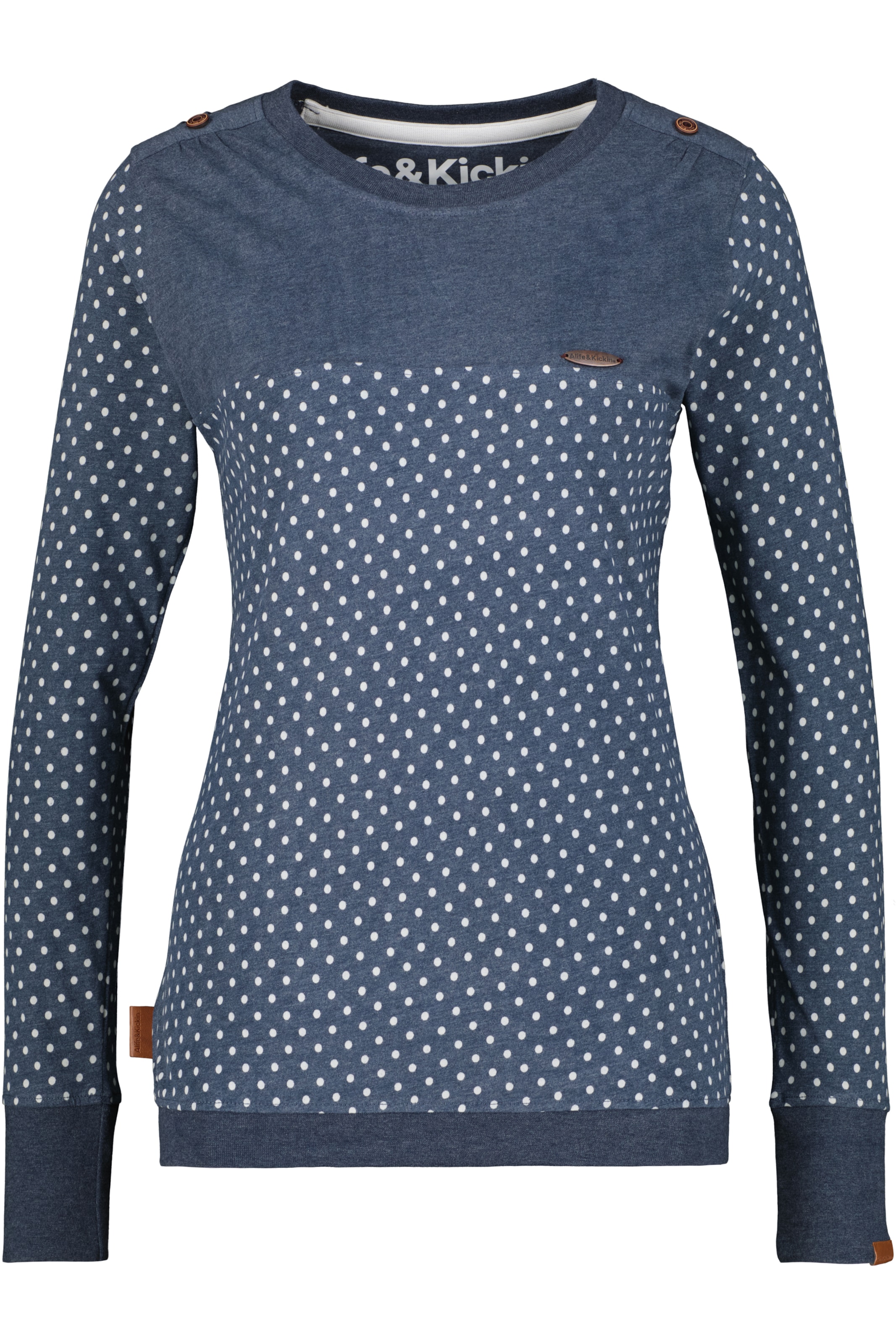alife & kickin Shirt 'LeonieAK' in Blue: front