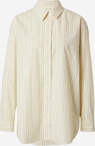 bēšs Samsøe Samsøe Blūze 'Salovar': no priekšpuses