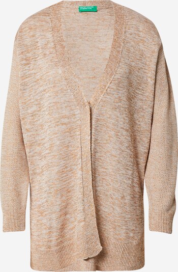 UNITED COLORS OF BENETTON Cardigan en beige clair / beige chiné, Vue avec produit