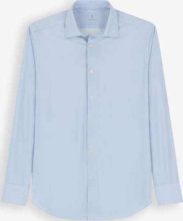 Chemise Boggi Milano en bleu : devant