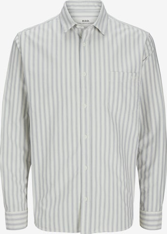 Coupe regular Chemise 'RDDLESNER' JACK & JONES en blanc : devant