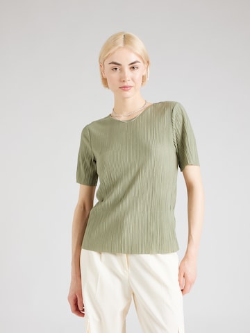 VILA Shirt 'PLISA' in Green: front