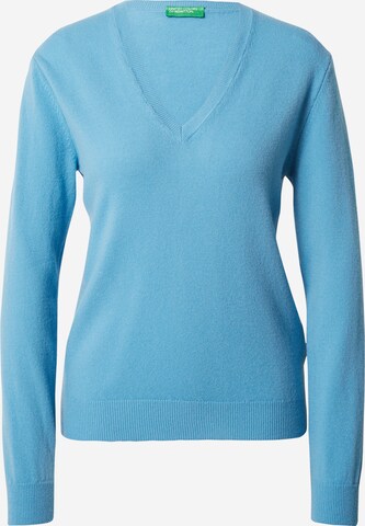 UNITED COLORS OF BENETTON Sweater in Blue: front