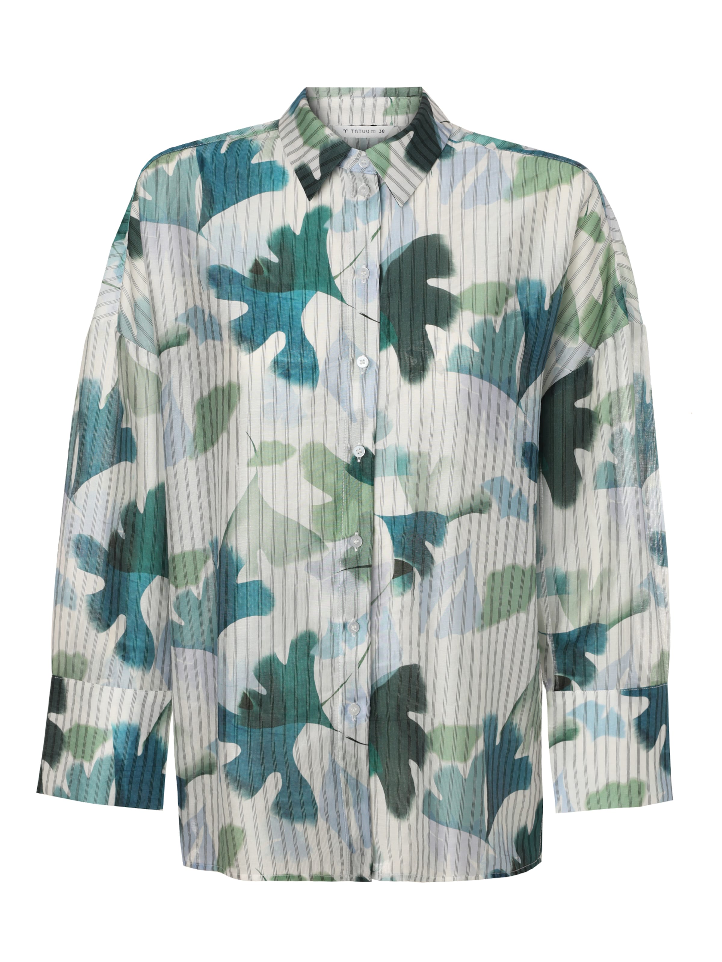 TATUUM Bluse 'Rayo' in Grün: Vorderseite