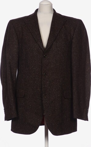TOMMY HILFIGER Suit Jacket in M-L in Brown: front