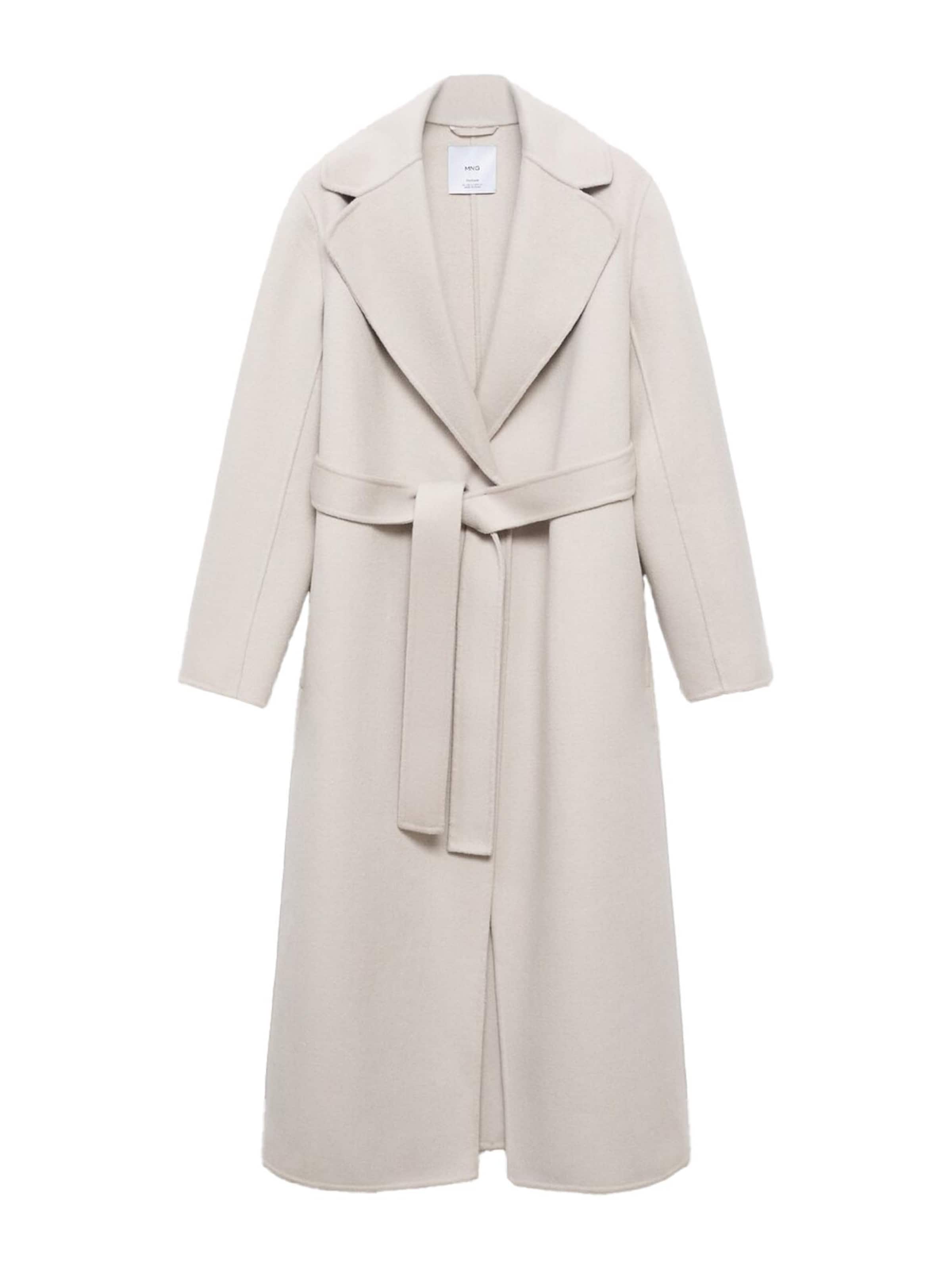 MANGO Płaszcz przejściowy w kolorze biały: przód