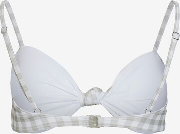 OBJECT Bandeau Góra bikini 'RASMINE' w kolorze biały