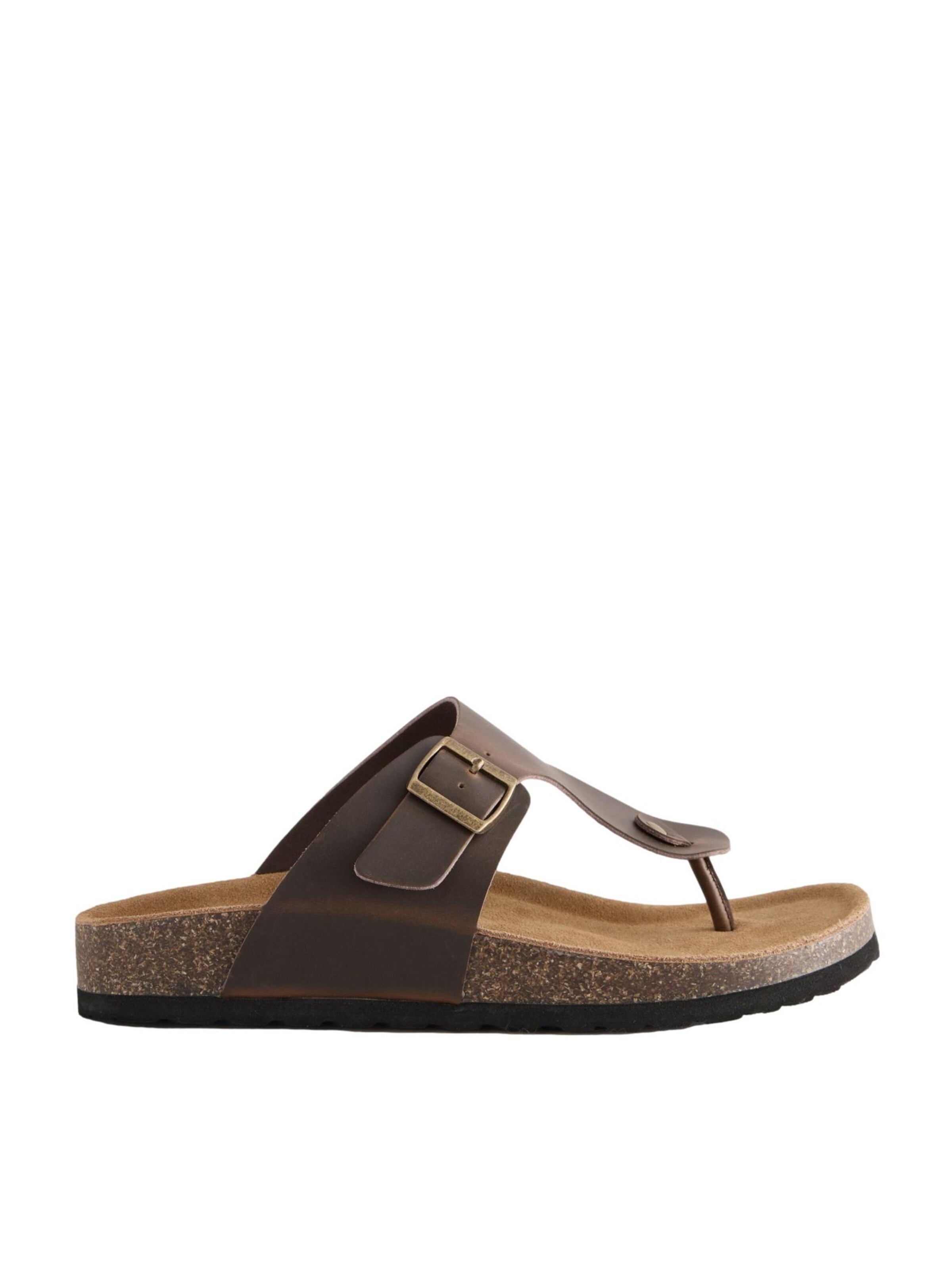 Next T-bar sandals in Brown