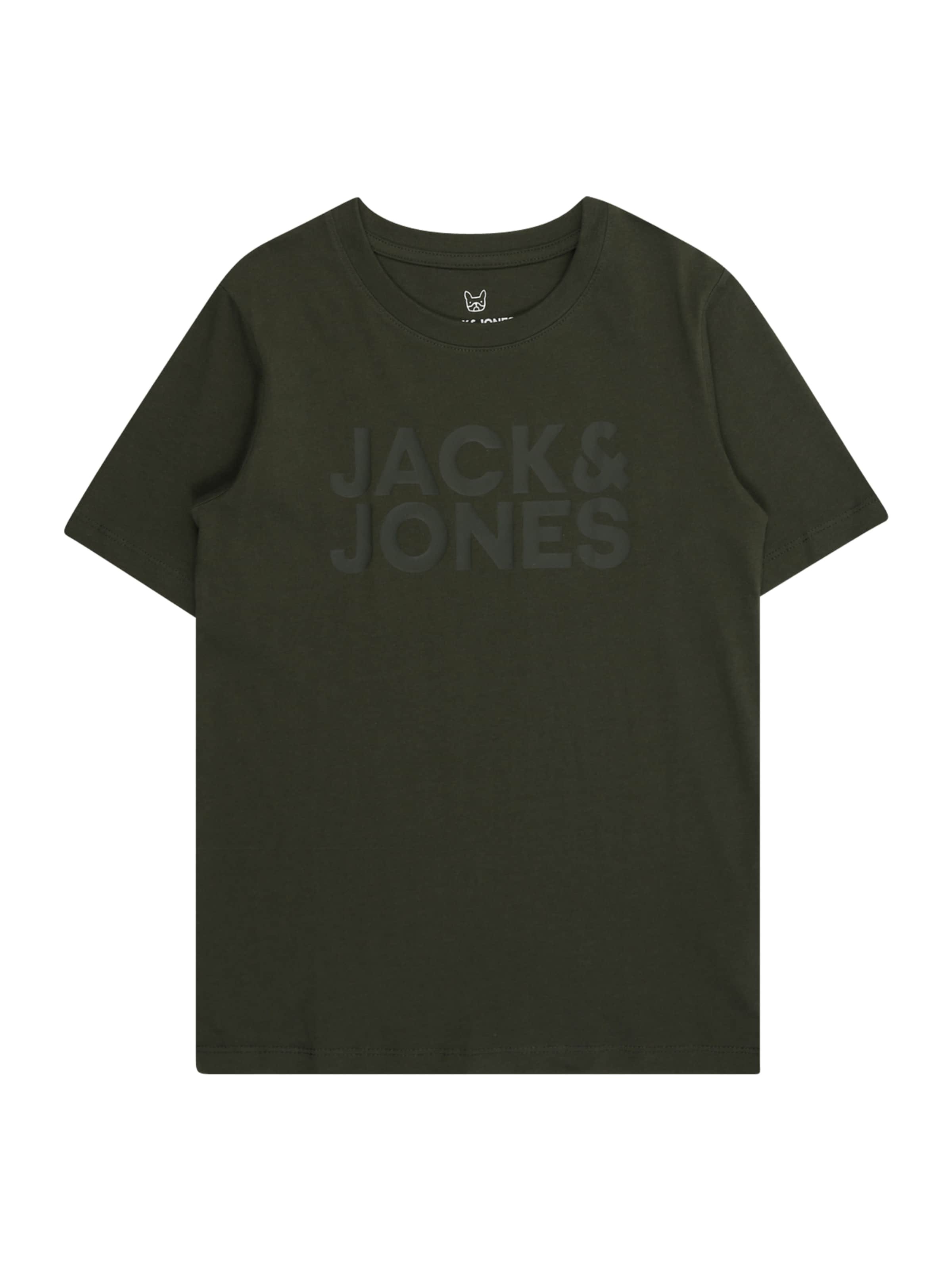 Tricou de la Jack & Jones Junior pe verde: față