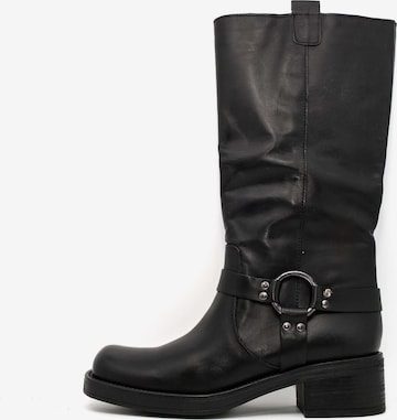 Bottes Giada en noir : devant