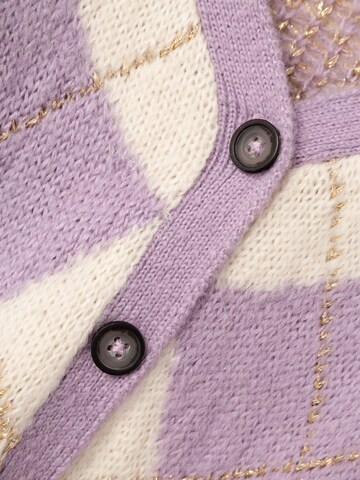 Cardigan 'SININNA' NAME IT en violet