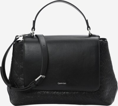 Calvin Klein Τσάντα χειρός σε μαύρο / ασημί, Άποψη προϊόντος