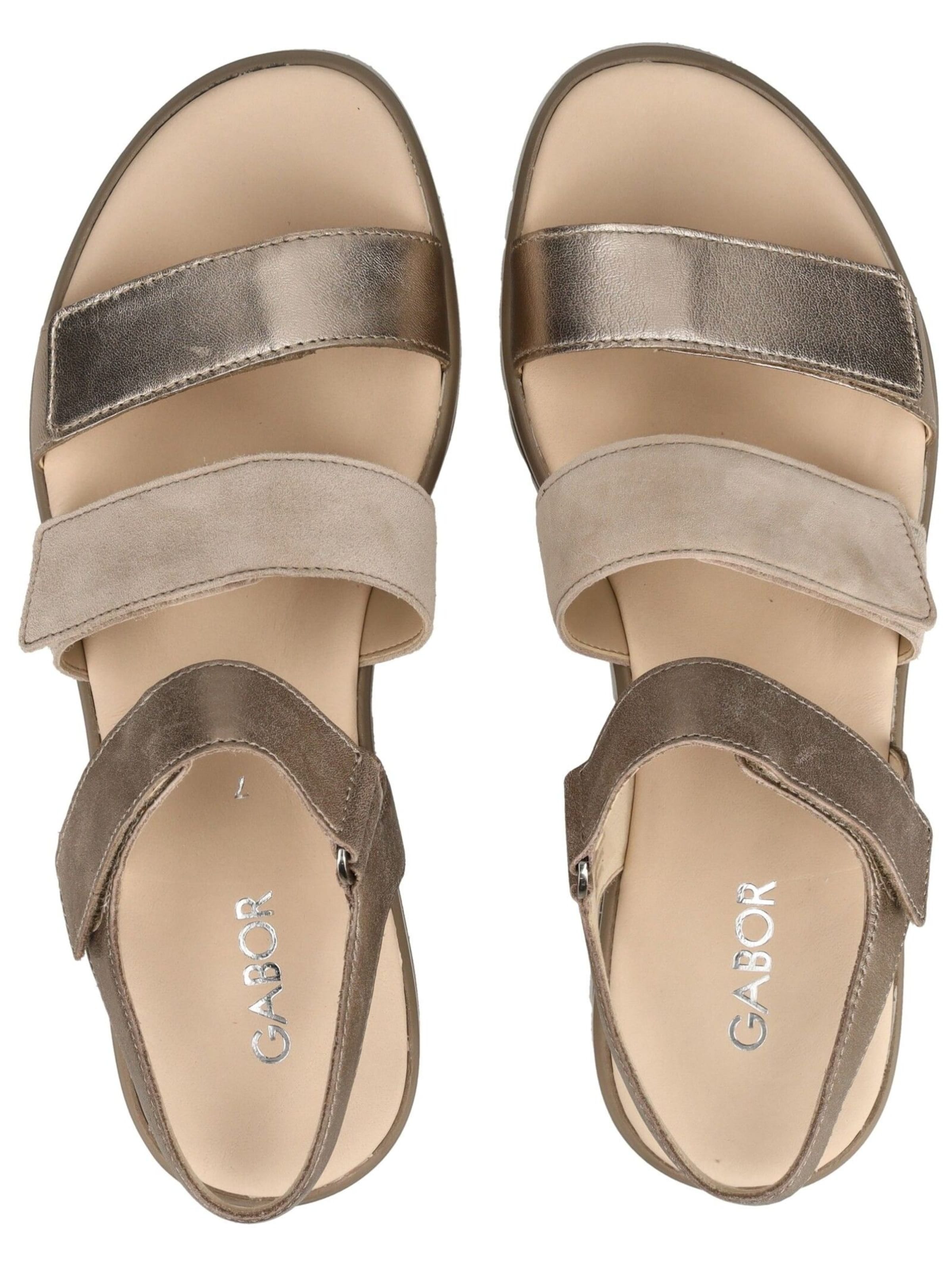 Sandales GABOR en or