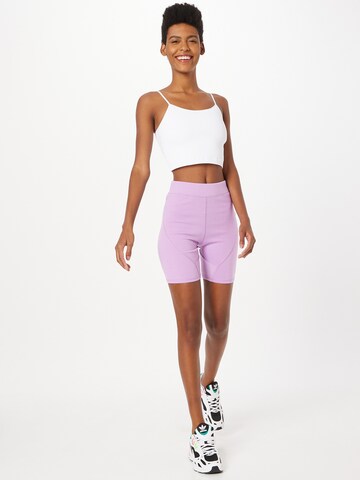 Superdry Skinny Športové nohavice - fialová