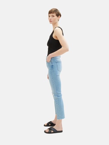 Slimfit Jeans 'Lotte' de la TOM TAILOR DENIM pe albastru