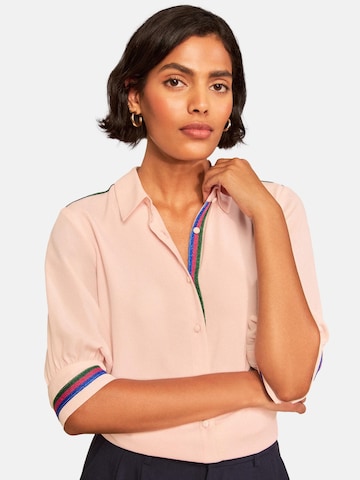 love & roses - Blusa en rosa: frente