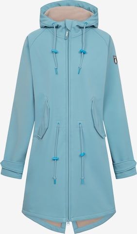 Veste fonctionnelle 'Island Friese' Derbe en bleu : devant