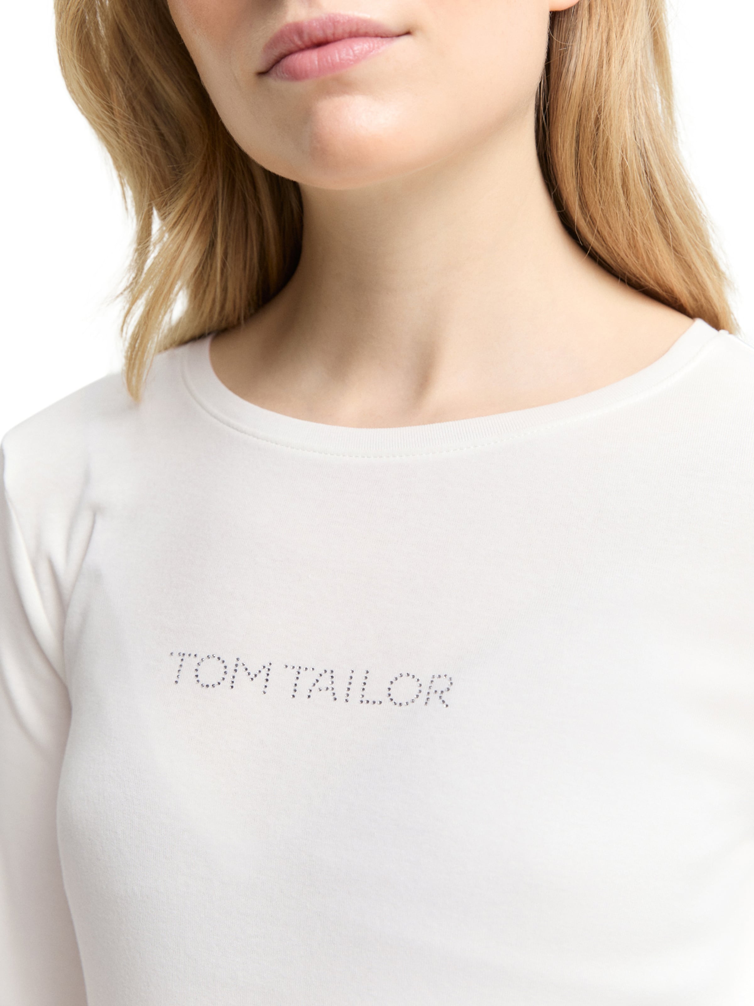 TOM TAILOR Shirt in White