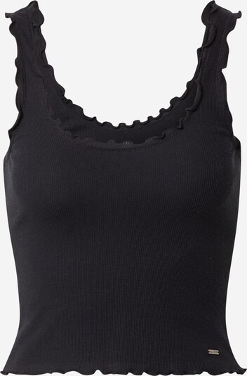 Top HOLLISTER pe negru, Vizualizare produs