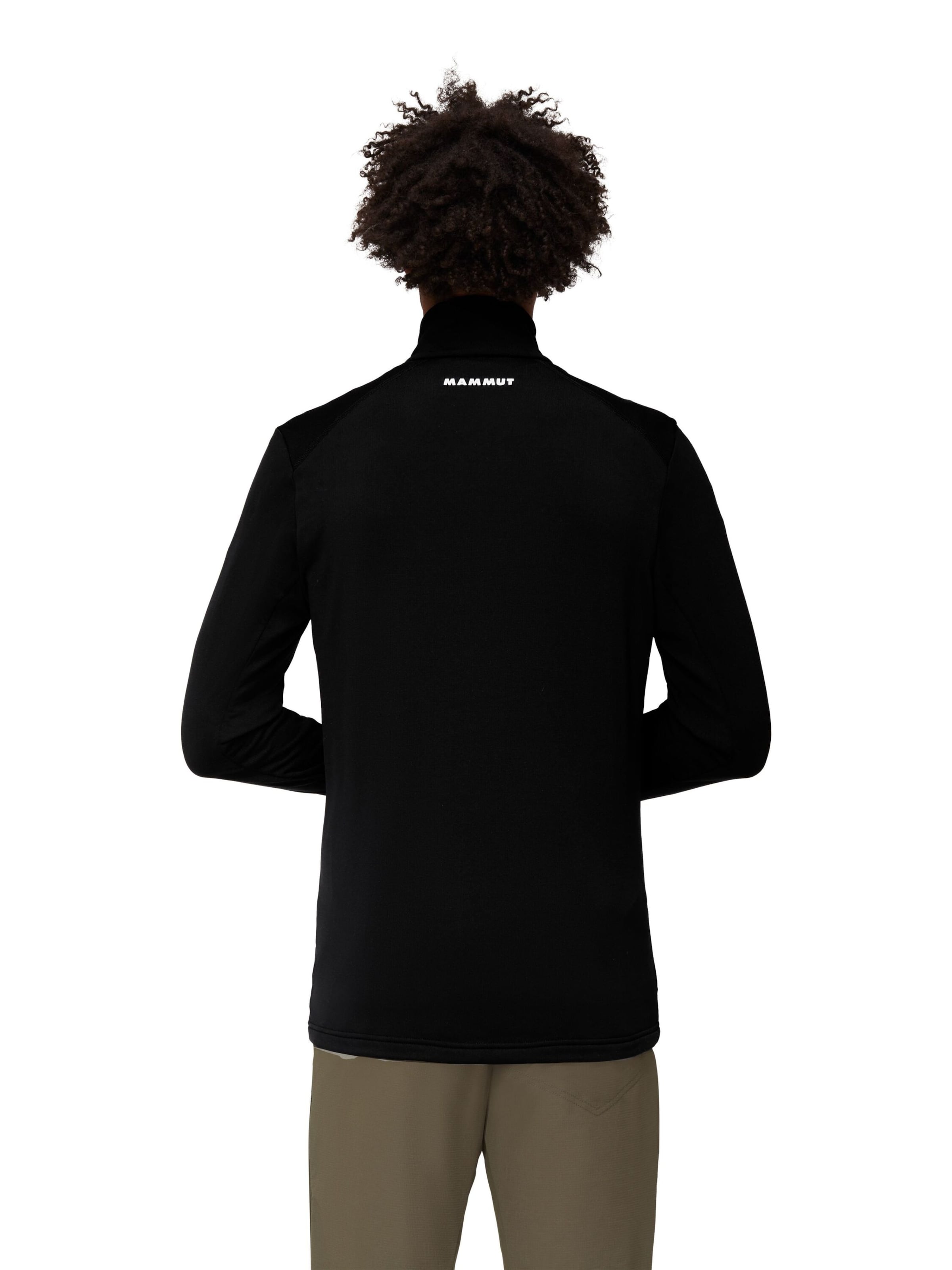 MAMMUT Athletic Fleece Jacket in Black