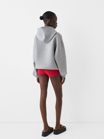 Bershka Sweatshirt in Grau
