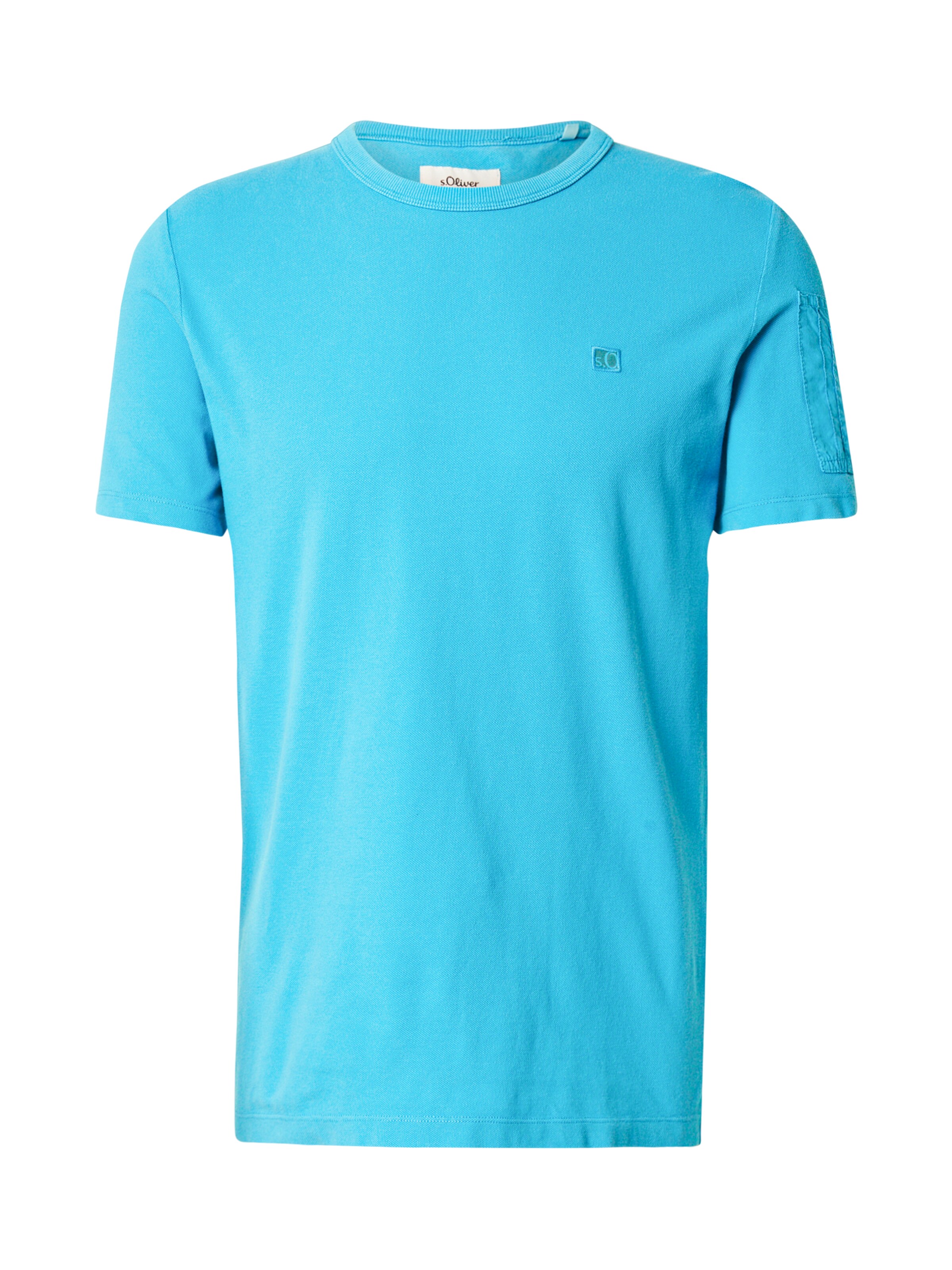 s.Oliver Shirt in Blauw: voorkant