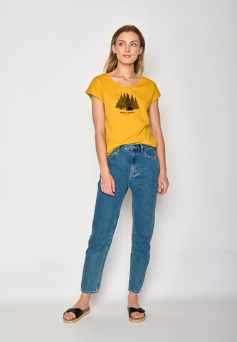 T-shirt GREENBOMB en jaune