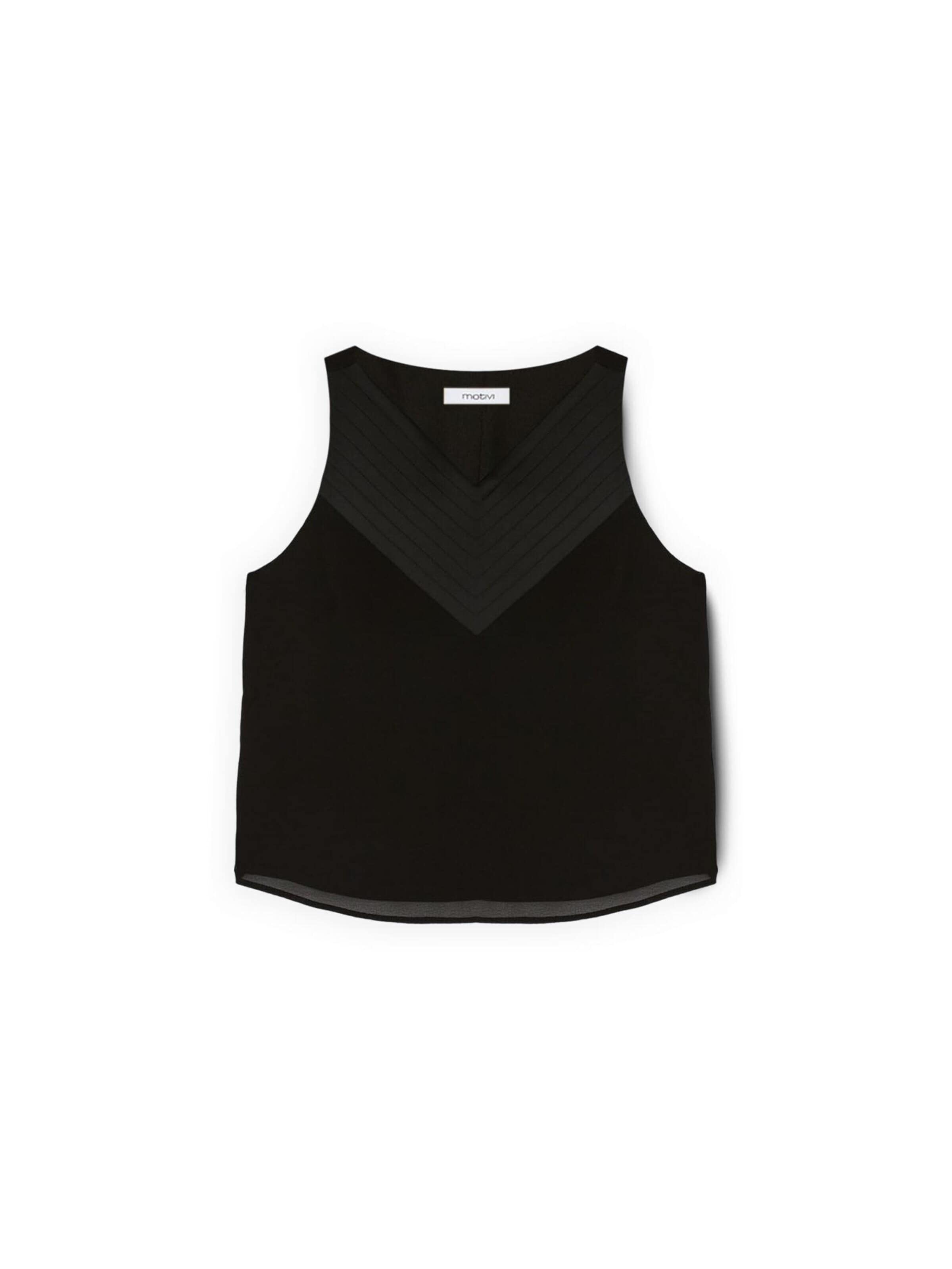MOTIVI - Top en negro: frente
