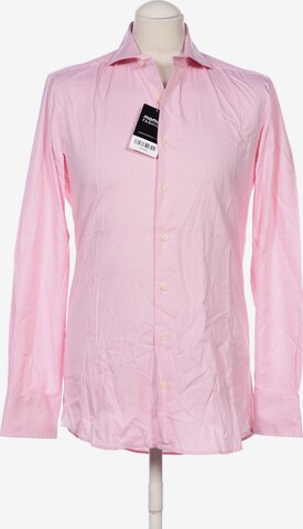 Tom Rusborg Button Up Shirt in M in Pink: front