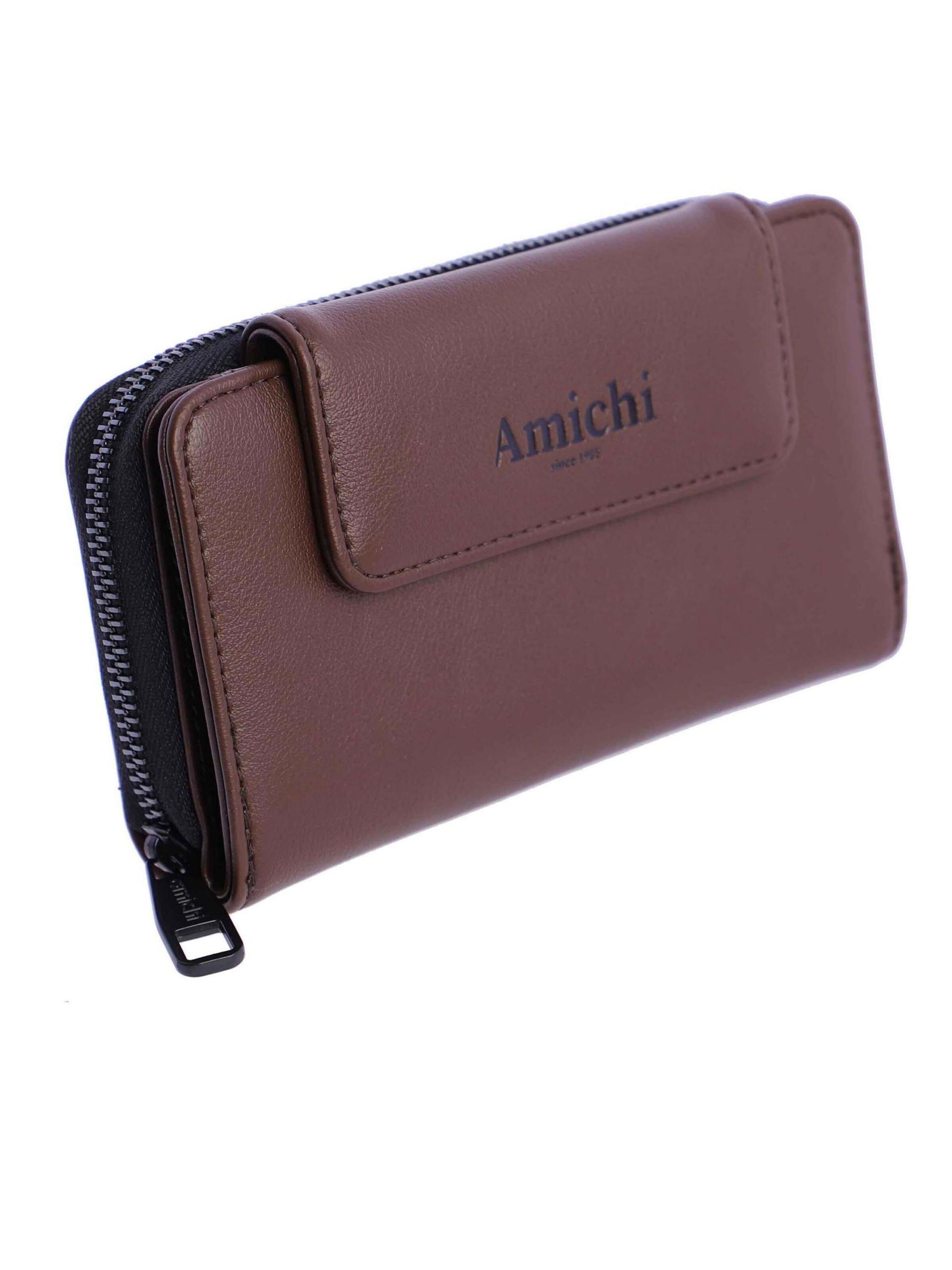 Amichi - Cartera en marrón