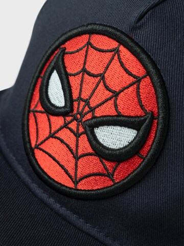 NAME IT Hoed 'MARIOUS SPIDERMAN' in Blauw