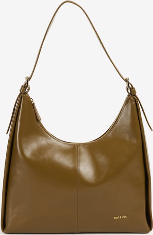 Nat&Nin Käsilaukku 'TINA' värissä ruskea: etupuoli