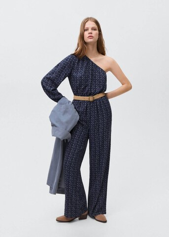 MANGO TEEN Jumpsuit 'Gabriela' in Blue: front