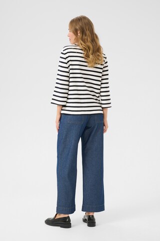 Pull-over 'Amara' Kaffe en blanc