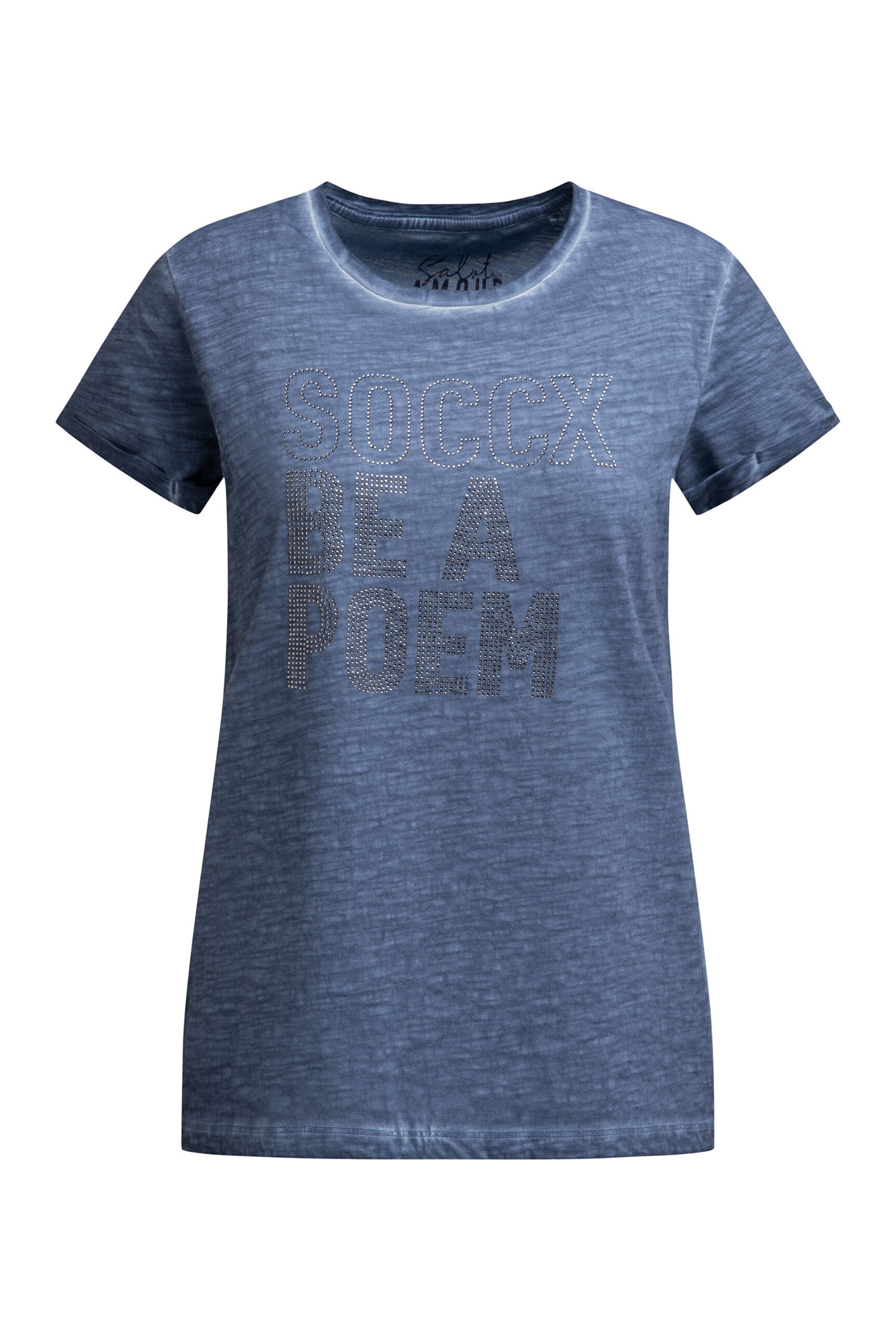 Soccx Shirt in Blue: front