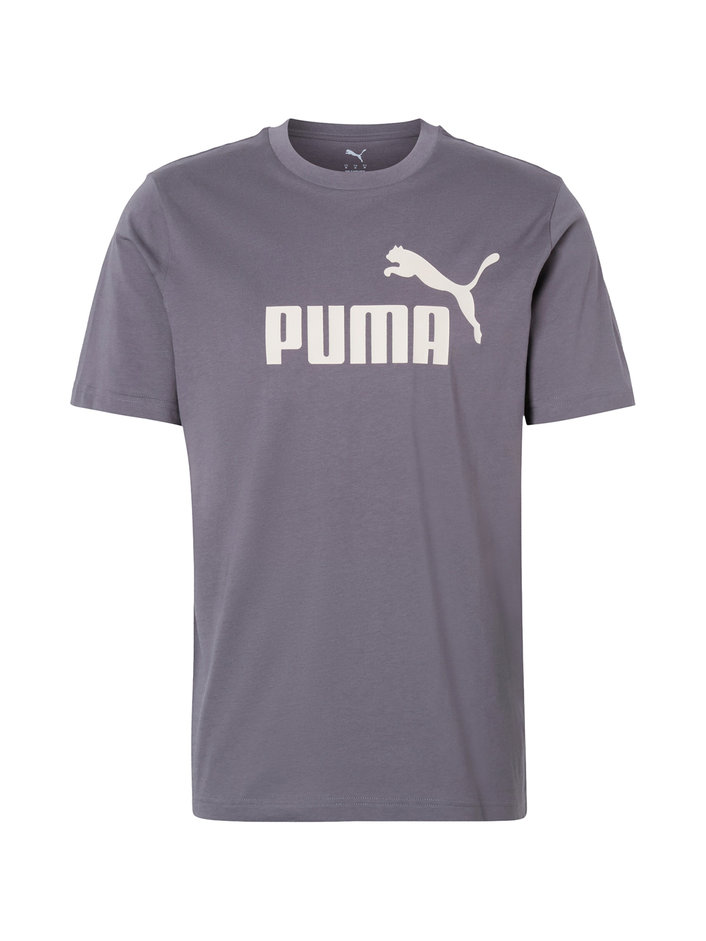 PUMA Funkčné tričko 'ESS No. 1' - Sivá: predná strana