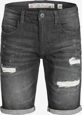 INDICODE JEANS Regular Jeans 'Caden' in Grey: front