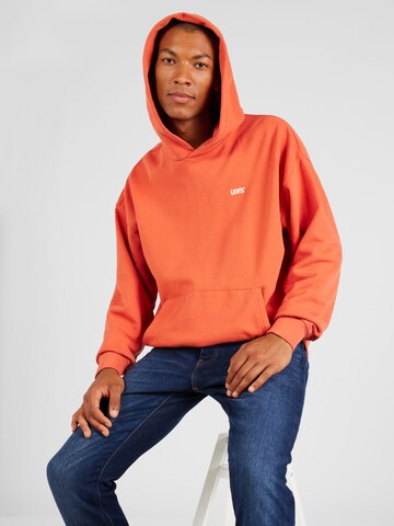 LEVI'S ® Sweatshirt 'Gold Tab Hoodie' in Orange