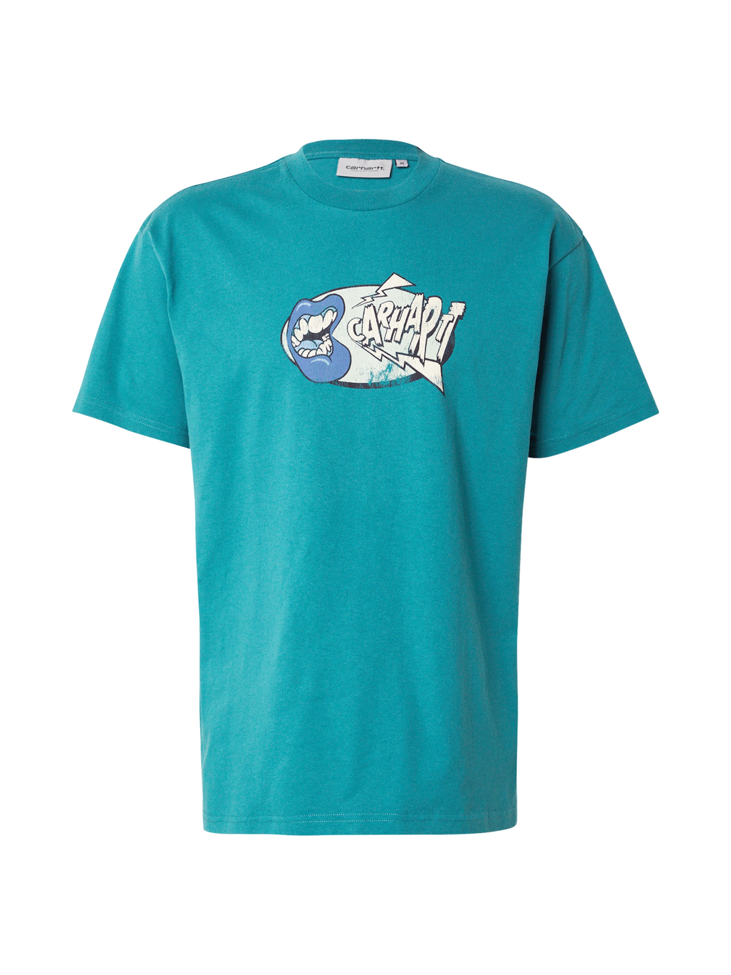 Carhartt WIP Paita 'Louder' värissä vihreä: etupuoli