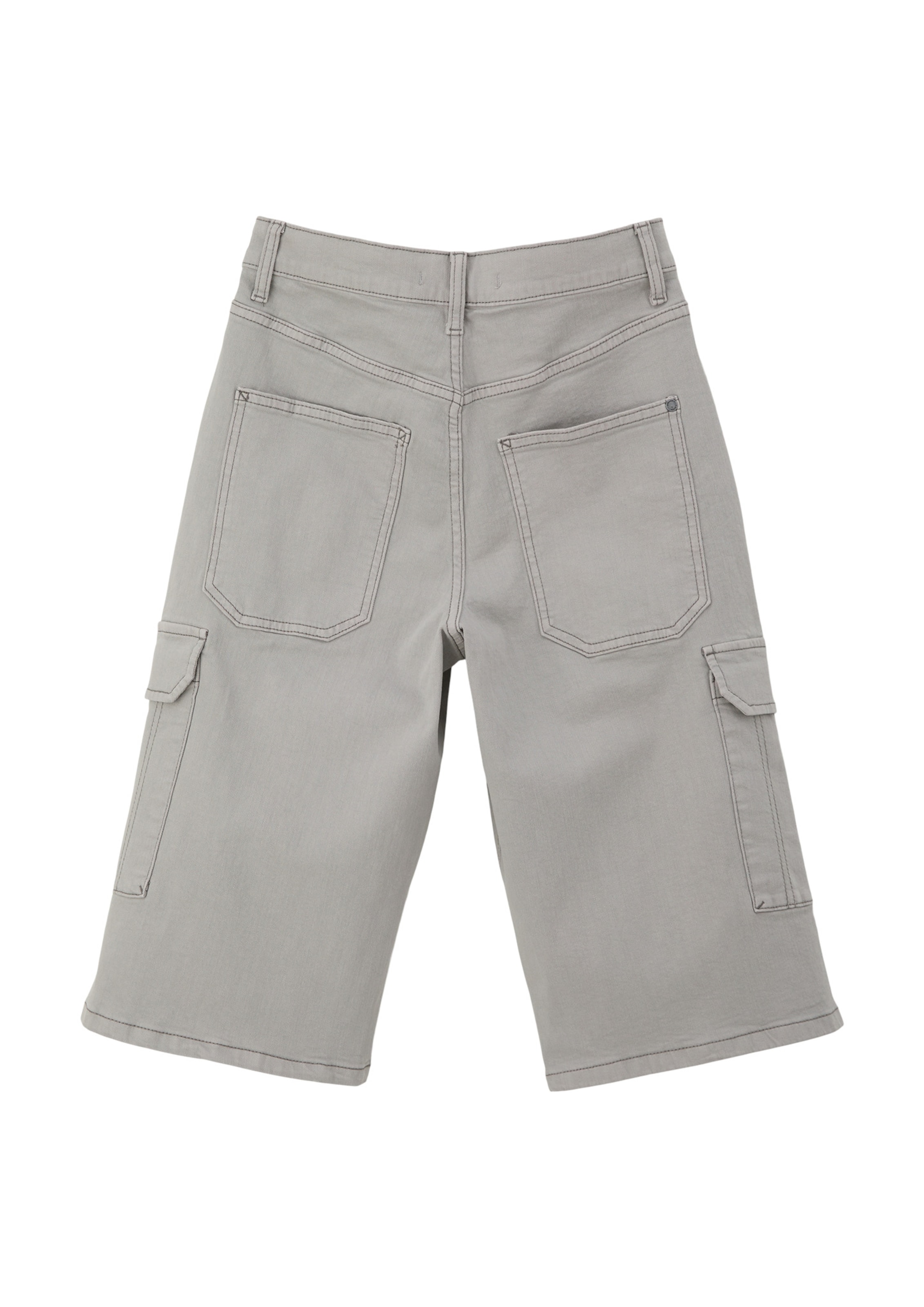 s.Oliver Wide Leg Shorts in Grau