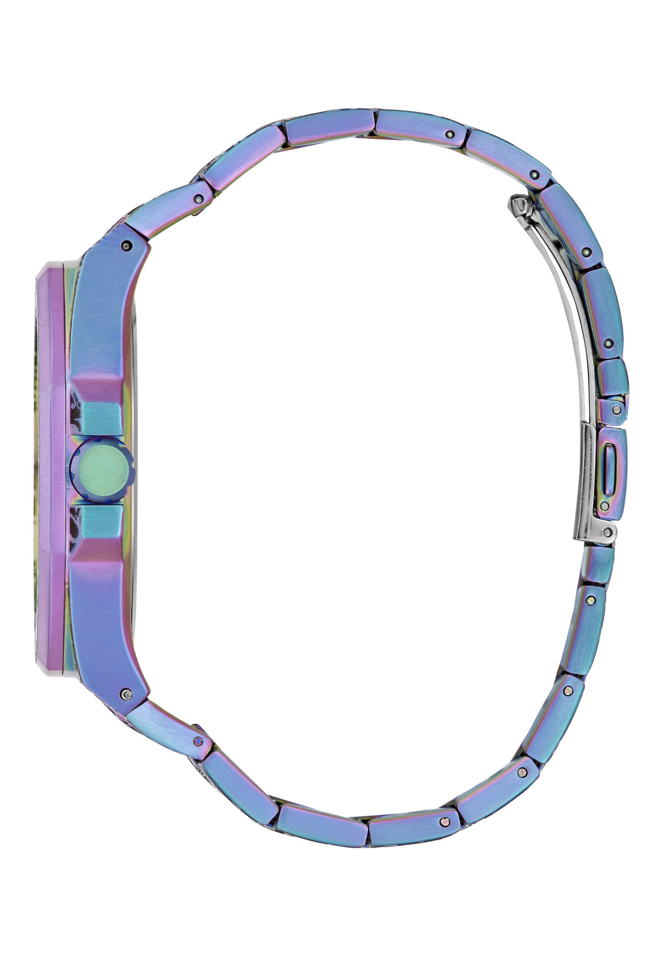 GUESS Uhr 'Roar' in Schwarz